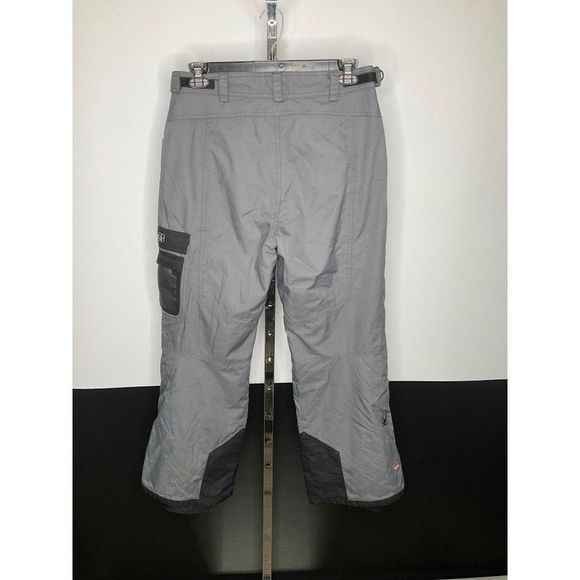 Spyder Mens  XTL Gray Ski Pants Thinsulate Insulation Medium - Picture 5 of 10